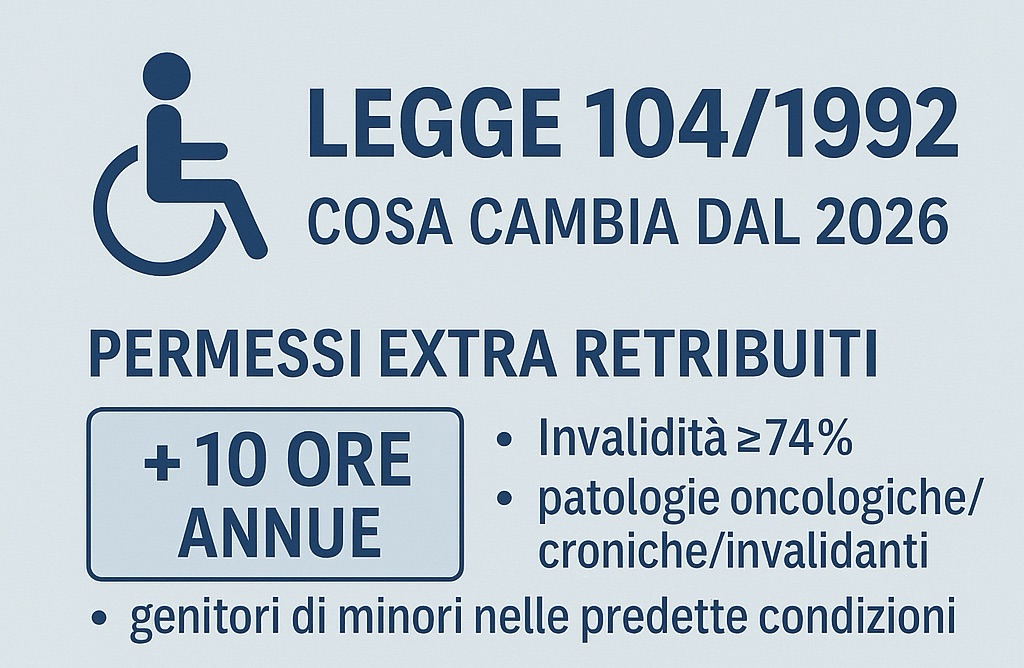Legge 104/1992: cosa cambia dal 2026? Novità su permessi, tutele e congedo&nbsp;straordinario